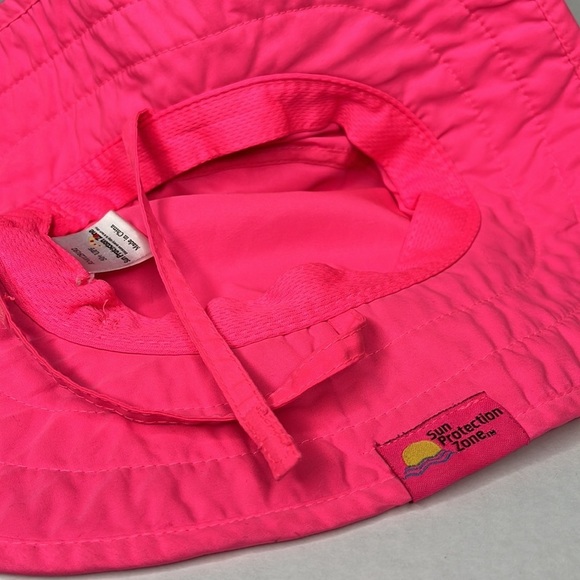 Sun Protection Zone Kids UPF 50+ Hawaiian Pink Safari Sun Hat UV Sun Lightweight - Picture 5 of 12